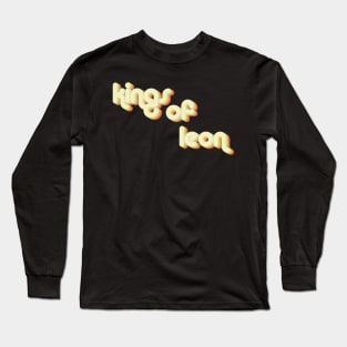 vintage color kings of leon Long Sleeve T-Shirt